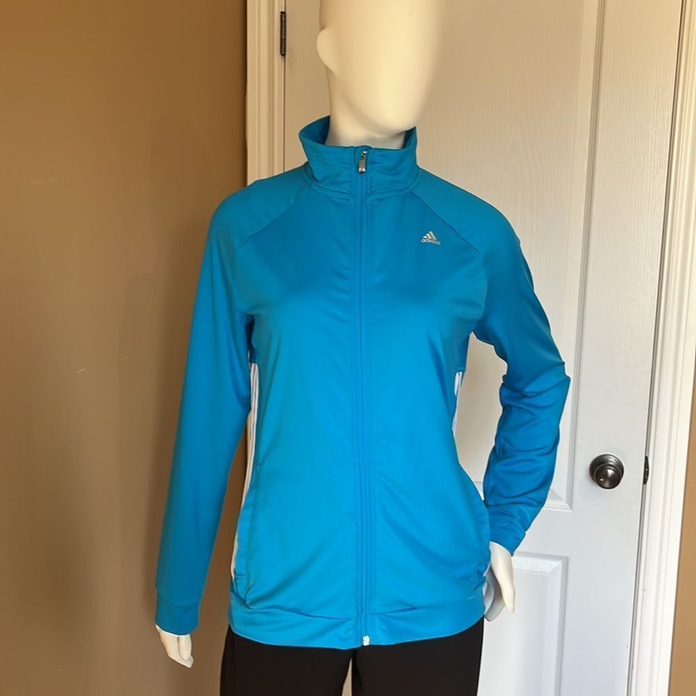 Adidas track jacket /Size M - Picture 2 of 8